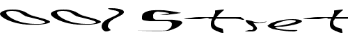 Font 001 StretchedStrung Very Wide